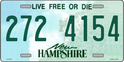 NH license plate 2724154