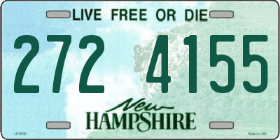 NH license plate 2724155