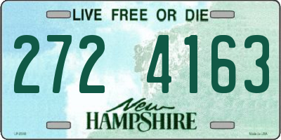 NH license plate 2724163