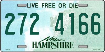 NH license plate 2724166