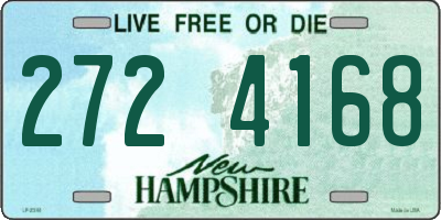 NH license plate 2724168