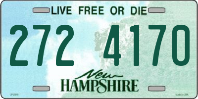 NH license plate 2724170