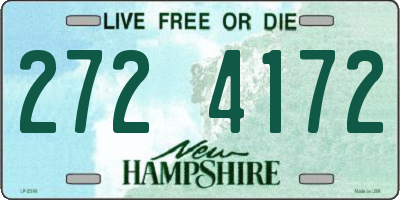 NH license plate 2724172