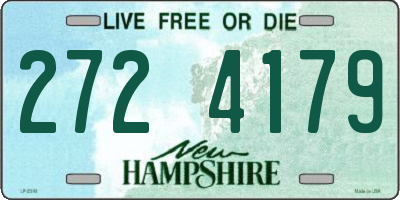 NH license plate 2724179