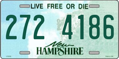 NH license plate 2724186
