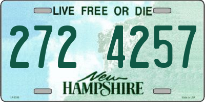 NH license plate 2724257