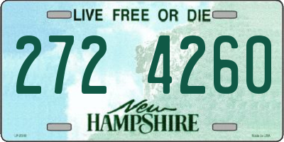 NH license plate 2724260
