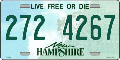 NH license plate 2724267