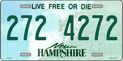 NH license plate 2724272