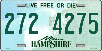 NH license plate 2724275