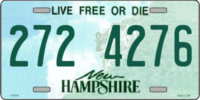 NH license plate 2724276