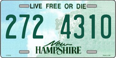 NH license plate 2724310