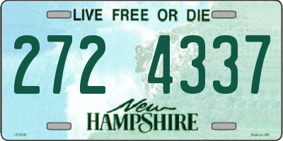 NH license plate 2724337