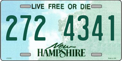 NH license plate 2724341