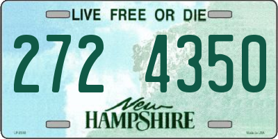 NH license plate 2724350