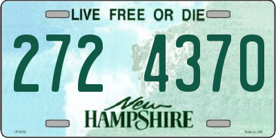 NH license plate 2724370