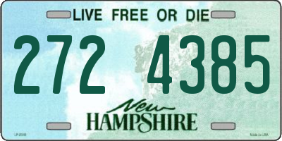 NH license plate 2724385
