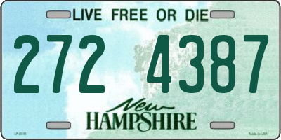 NH license plate 2724387