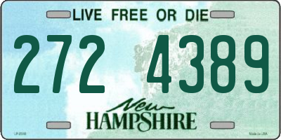 NH license plate 2724389