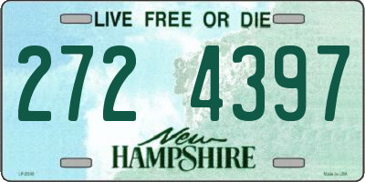NH license plate 2724397