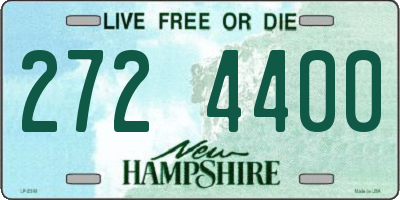 NH license plate 2724400