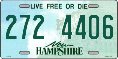 NH license plate 2724406