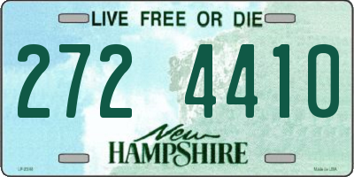 NH license plate 2724410