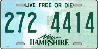 NH license plate 2724414