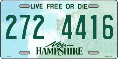 NH license plate 2724416