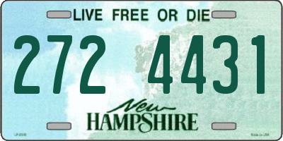 NH license plate 2724431