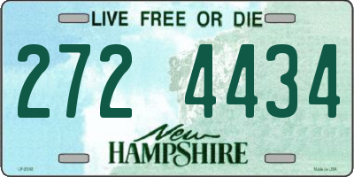 NH license plate 2724434
