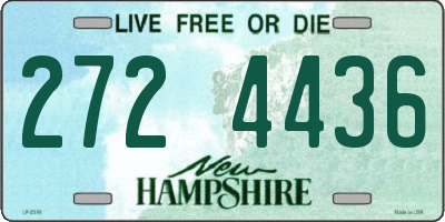 NH license plate 2724436