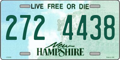 NH license plate 2724438