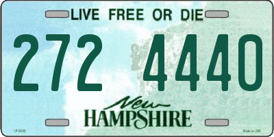 NH license plate 2724440
