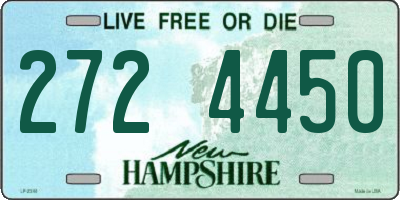 NH license plate 2724450