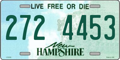 NH license plate 2724453