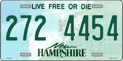 NH license plate 2724454