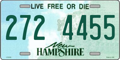 NH license plate 2724455