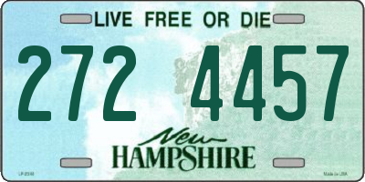 NH license plate 2724457