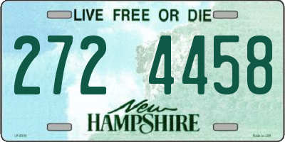 NH license plate 2724458