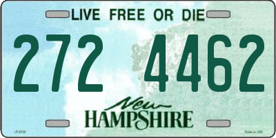 NH license plate 2724462