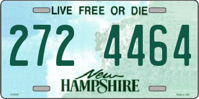 NH license plate 2724464