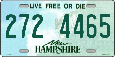NH license plate 2724465