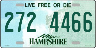 NH license plate 2724466