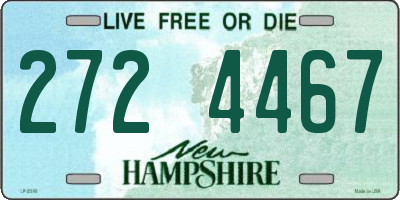 NH license plate 2724467