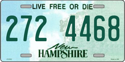 NH license plate 2724468