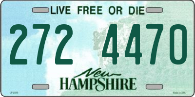 NH license plate 2724470