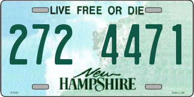 NH license plate 2724471