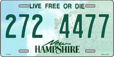 NH license plate 2724477