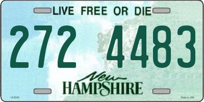 NH license plate 2724483